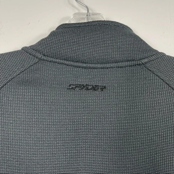Spyder Men's Constant Full Zip Up Sweater Fleece Jacket Polar Black S Outdoor - Picture 8 of 16